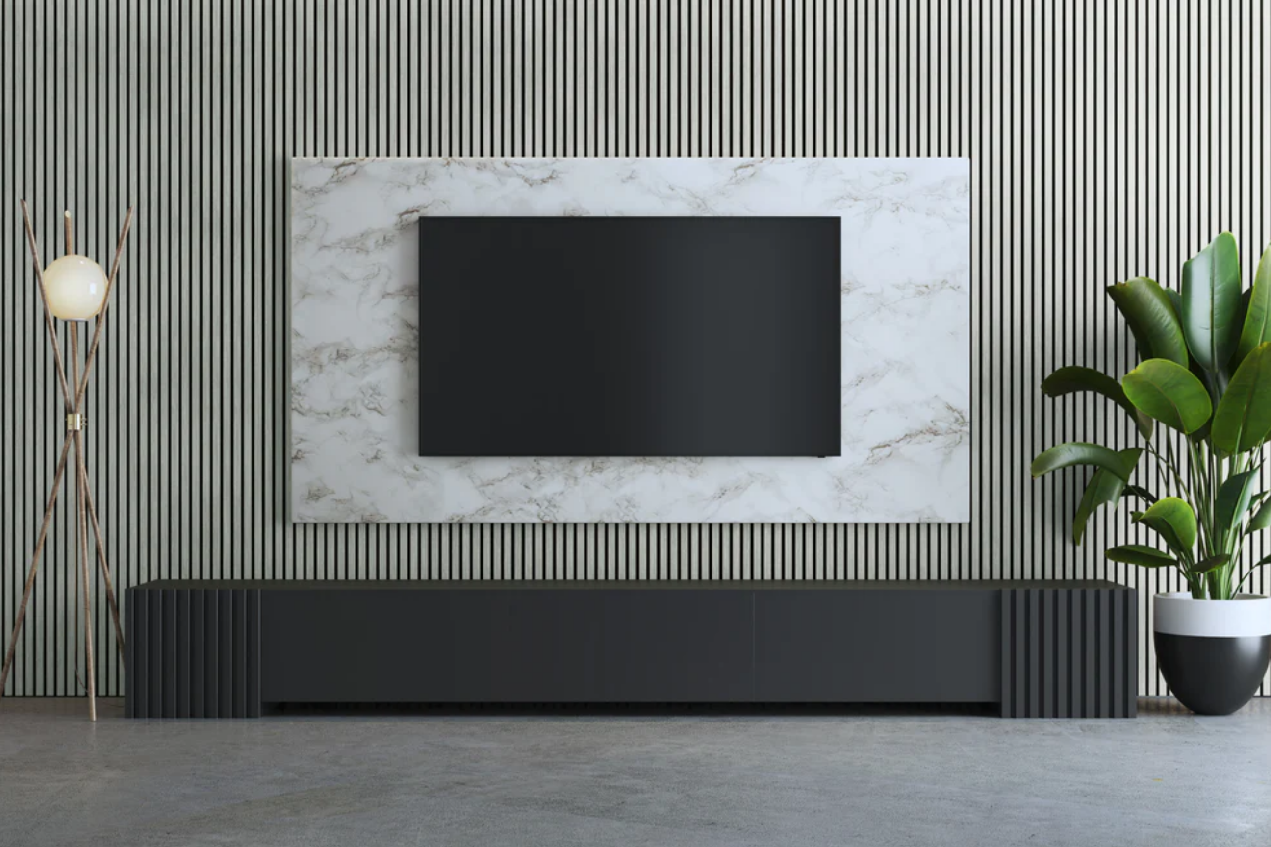 Why choose slat wall panels for your media TV?