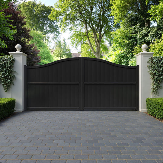 Manor Aluminium High Middle Driveway Gate