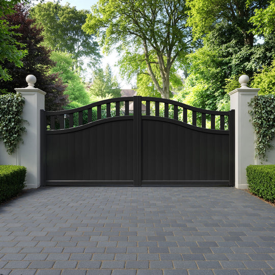 Chatsworth Aluminium High Middle Driveway Gate