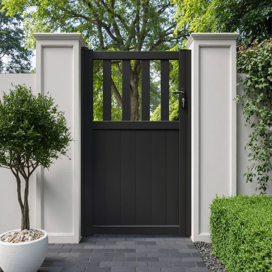 Bramble Aluminium Straight Top Pedestrian Gate