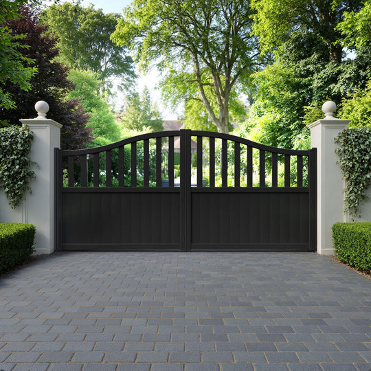 Orchard Aluminium High Middle Driveway Gate