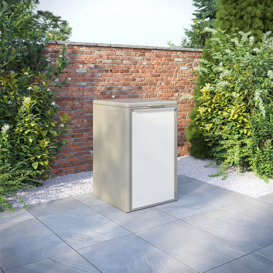 Curva Latte 1 Bin Store with Textaline Door