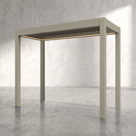 Latte 3m x 1.4m Aluminium Pergola