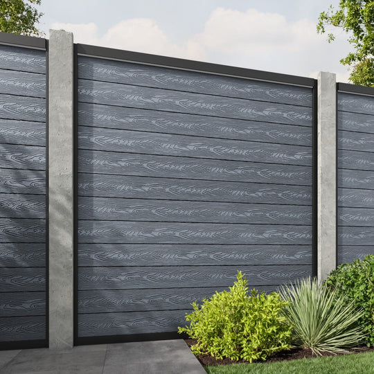 Classic Fence Panel - Anthracite - for existing concrete posts