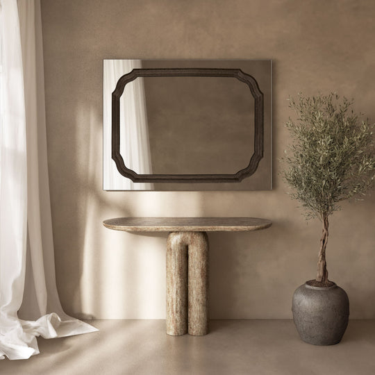 Lumiere Frame Within Rectangular Wall Mirror