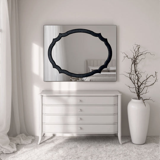 Porto Frame Within Rectangular Wall Mirror