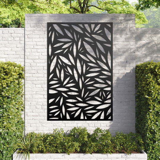 Foliage decorative panel