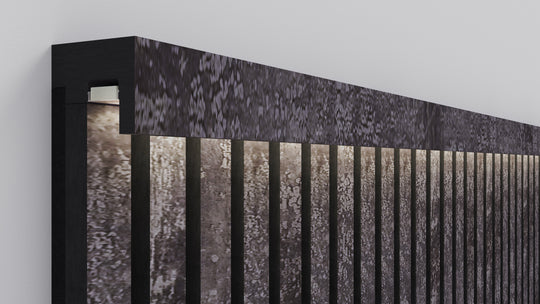 300cm InsuSlat™ - Top Trim Batten - Antique Grey