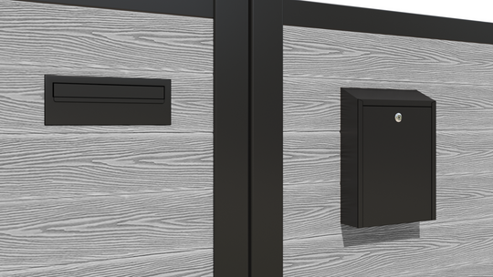 Gate Built In Letterbox
