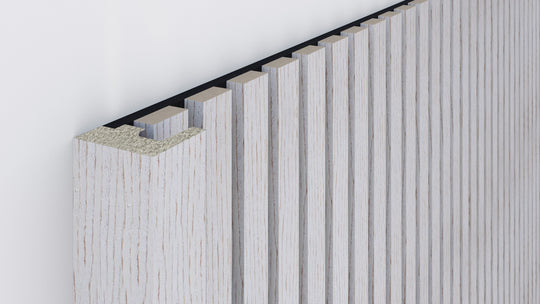 300cm InsuSlat™ - Pair of Side Trim Battens - Light Grey