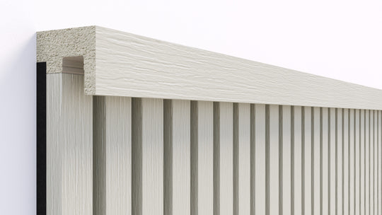300cm InsuSlat™ - Top Trim Batten - Linen