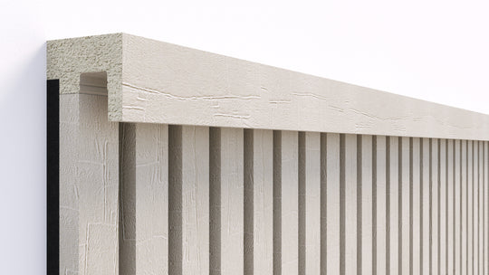 300cm InsuSlat™ - Top Trim Batten - Oxford Stone