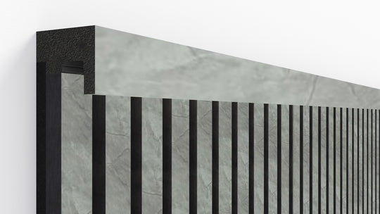 300cm InsuSlat™ - Top Trim Batten - Travertine