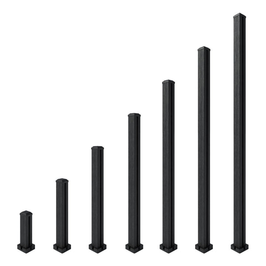 Composite fence post