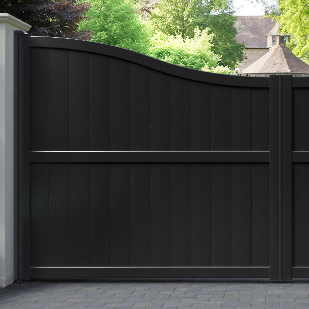 Manor Aluminium Low Middle Driveway Gate