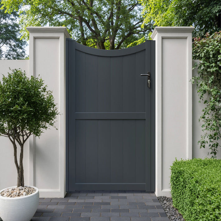 Manor Aluminium Low Middle Pedestrian Gate