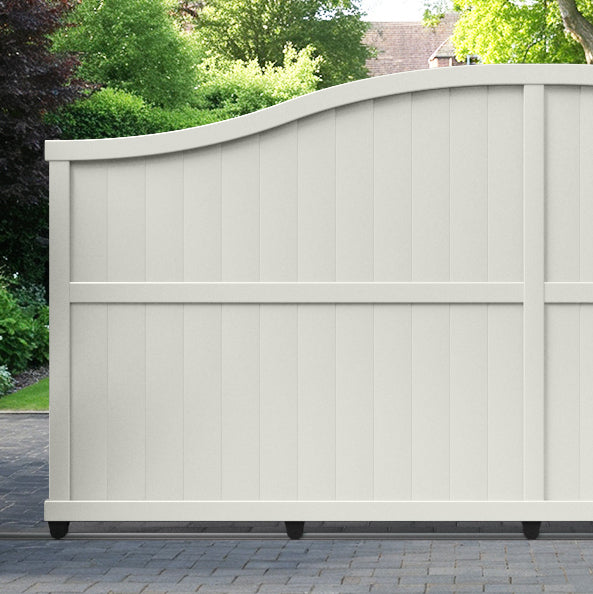 Manor Aluminium Sliding High Middle Driveway Gate