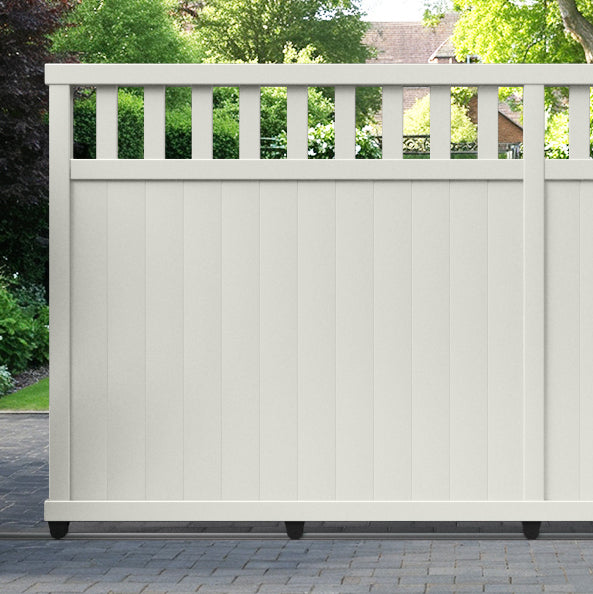 Chatsworth Aluminium Sliding Straight Top Driveway Gate