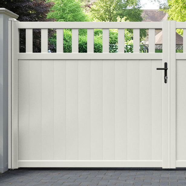 Chatsworth Aluminium Straight Top Driveway Gate