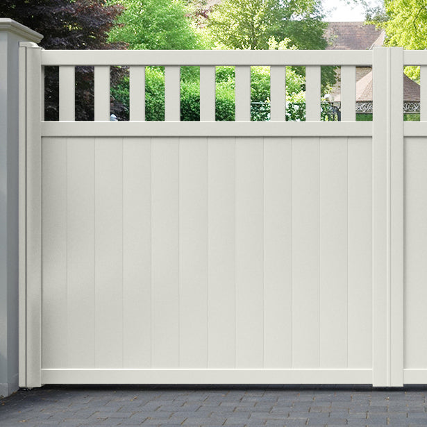 Chatsworth Aluminium Straight Top Driveway Gate