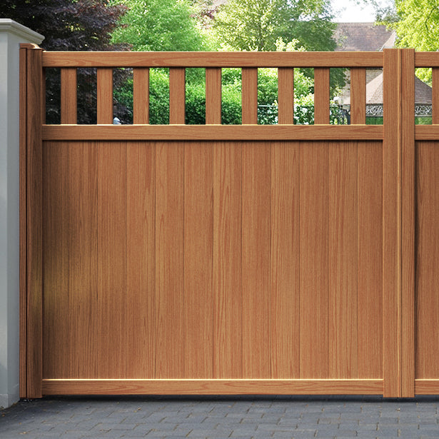 Chatsworth Aluminium Straight Top Driveway Gate