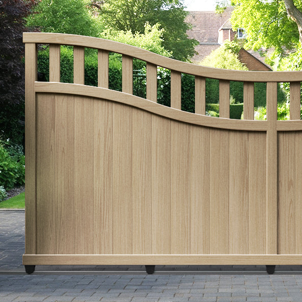 Chatsworth Aluminium Sliding Low Middle Driveway Gate