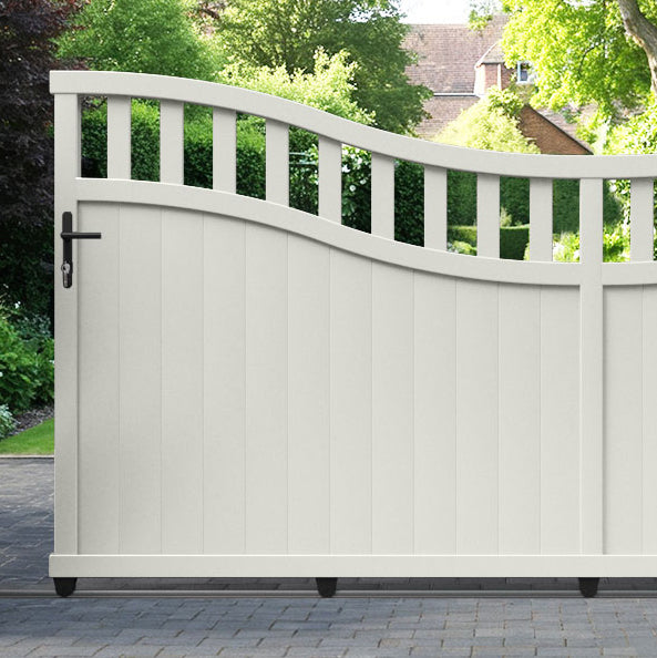 Chatsworth Aluminium Sliding Low Middle Driveway Gate