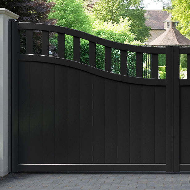Chatsworth Aluminium Low Middle Driveway Gate