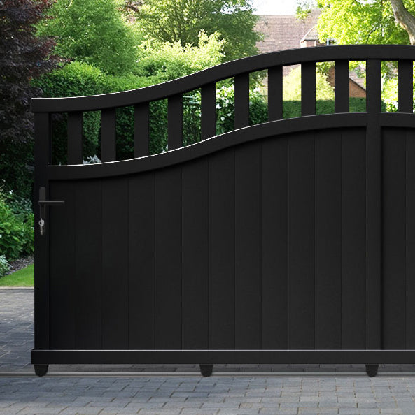 Chatsworth Aluminium Sliding High Middle Driveway Gate