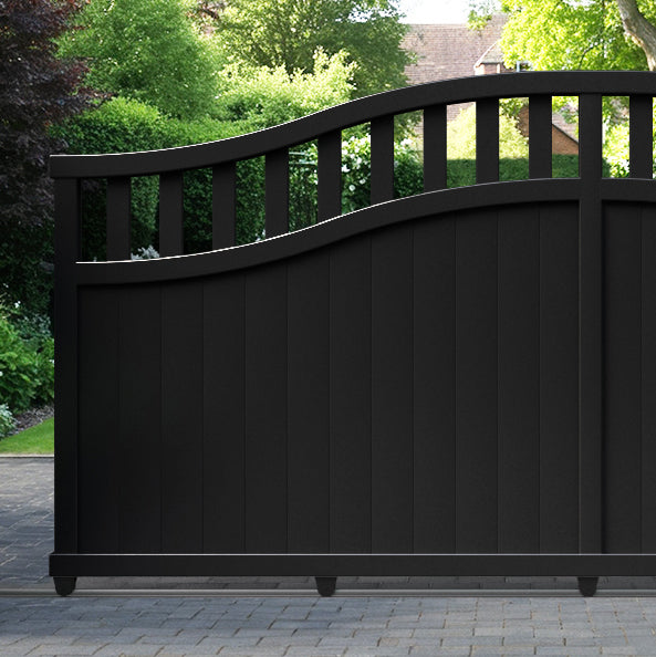 Chatsworth Aluminium Sliding High Middle Driveway Gate