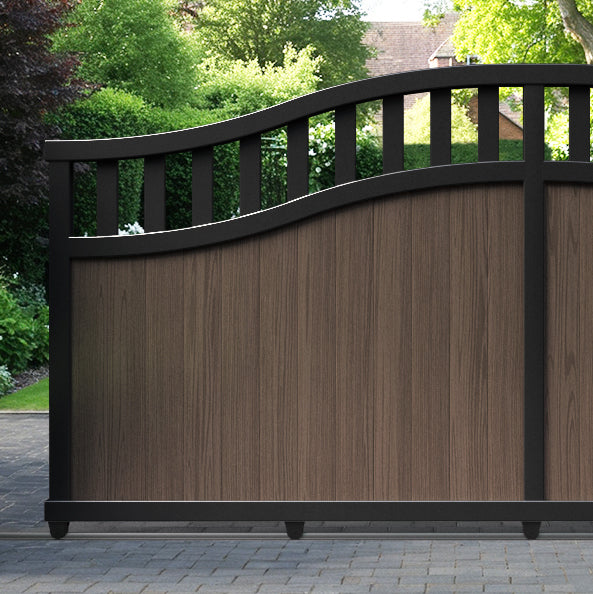 Chatsworth Aluminium Sliding High Middle Driveway Gate