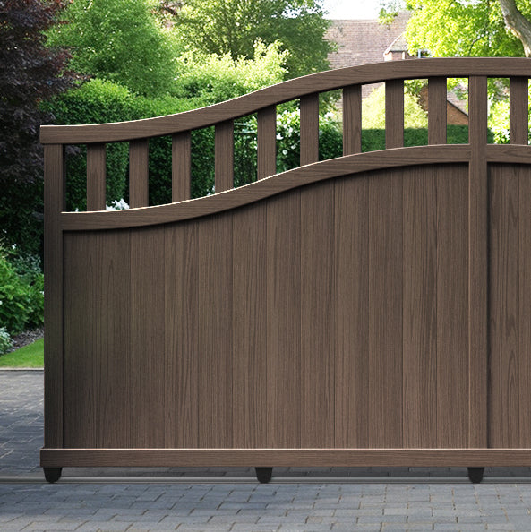 Chatsworth Aluminium Sliding High Middle Driveway Gate