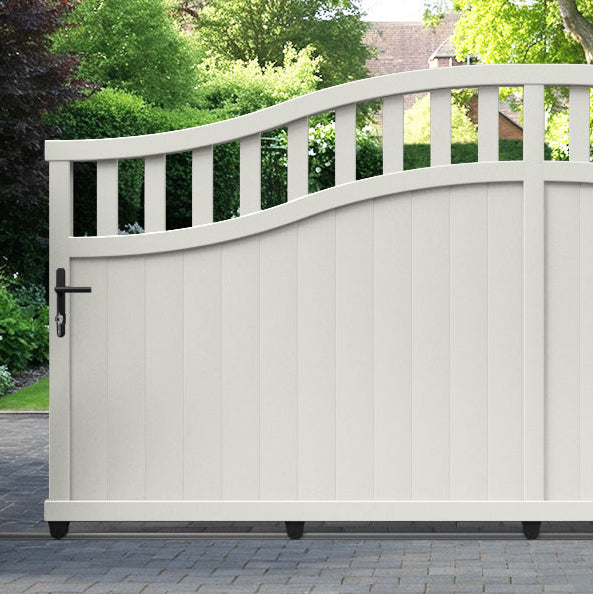 Chatsworth Aluminium Sliding High Middle Driveway Gate