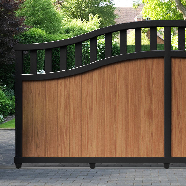 Chatsworth Aluminium Sliding High Middle Driveway Gate