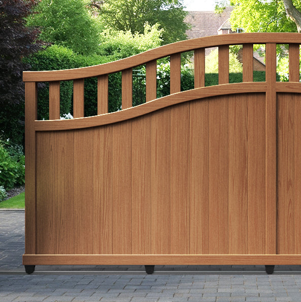 Chatsworth Aluminium Sliding High Middle Driveway Gate