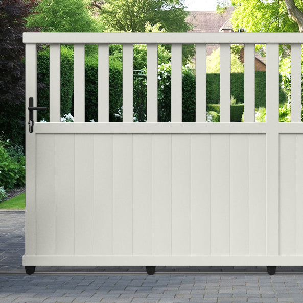 Bramble Aluminium Sliding Straight Top Driveway Gate