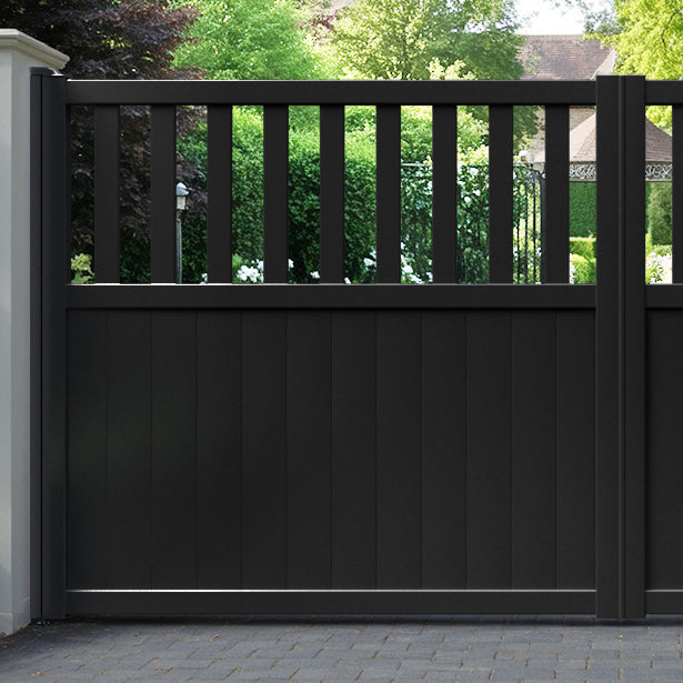 Bramble Aluminium Straight Top Driveway Gate