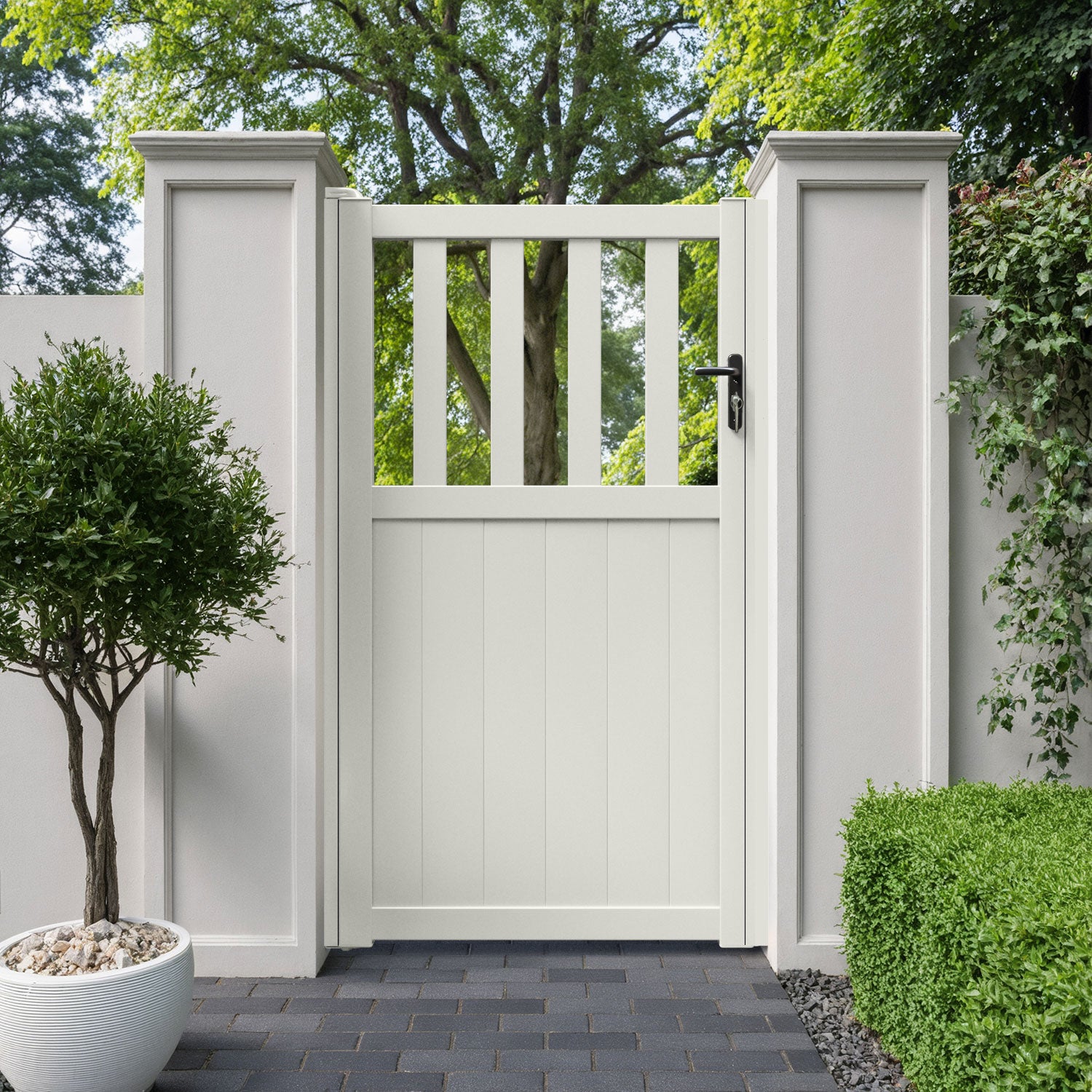 Bramble Aluminium Straight Top Pedestrian Gate