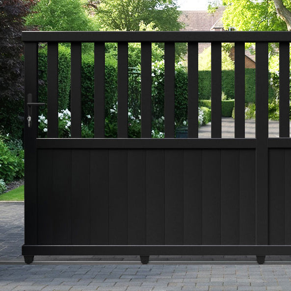 Orchard Aluminium Sliding Straight Top Driveway Gate