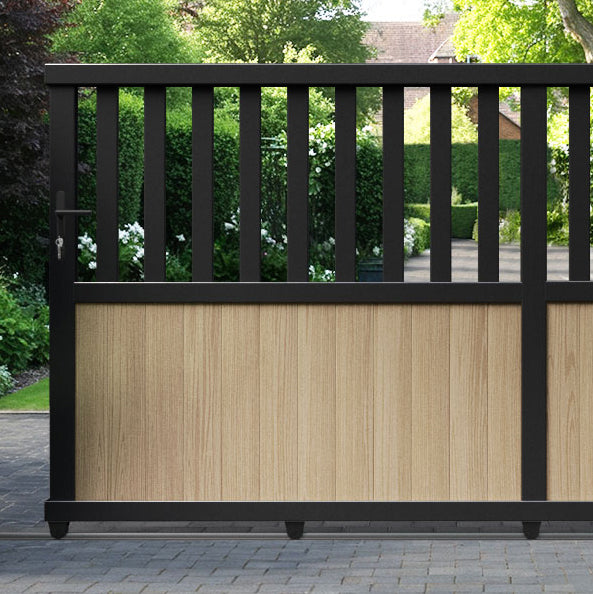 Orchard Aluminium Sliding Straight Top Driveway Gate