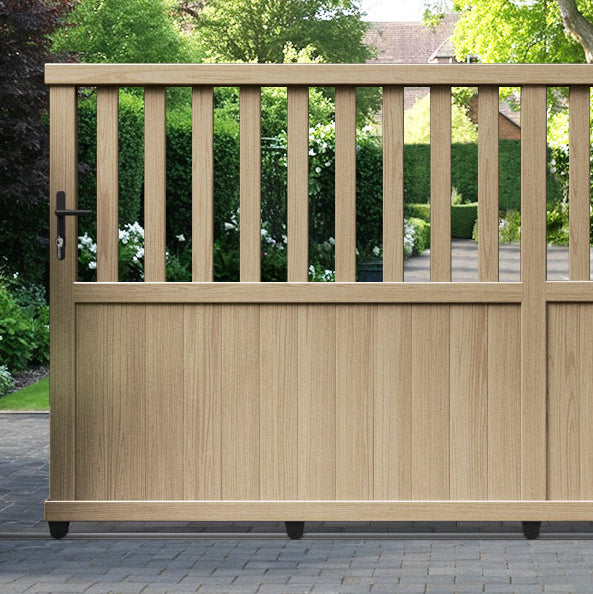 Orchard Aluminium Sliding Straight Top Driveway Gate