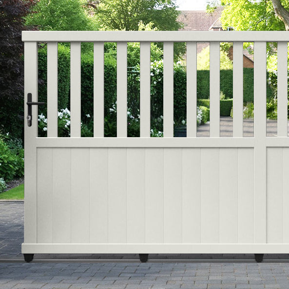 Orchard Aluminium Sliding Straight Top Driveway Gate