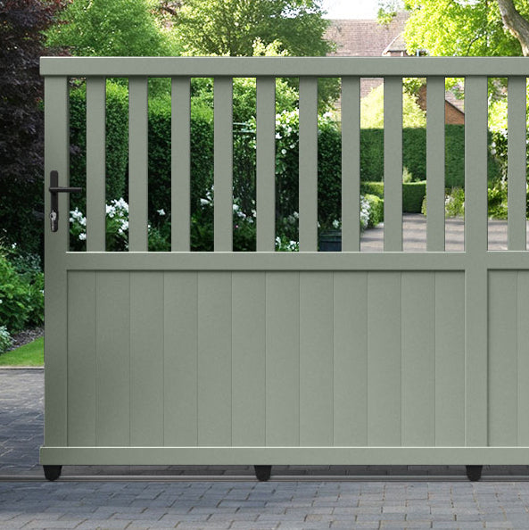 Orchard Aluminium Sliding Straight Top Driveway Gate