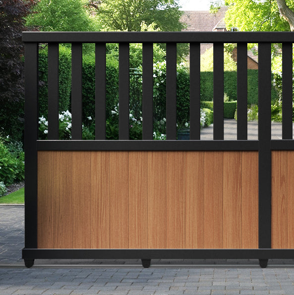 Orchard Aluminium Sliding Straight Top Driveway Gate