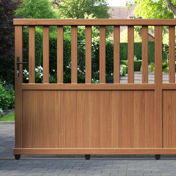 Orchard Aluminium Sliding Straight Top Driveway Gate