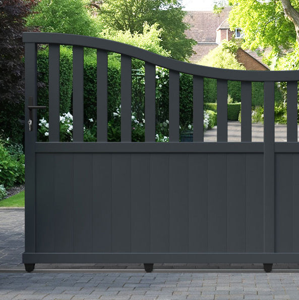 Orchard Aluminium Sliding Low Middle Driveway Gate