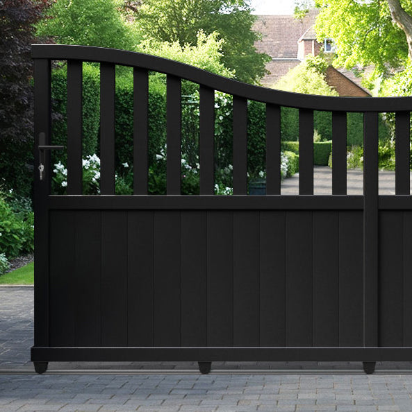Orchard Aluminium Sliding Low Middle Driveway Gate