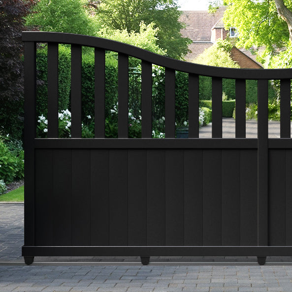 Orchard Aluminium Sliding Low Middle Driveway Gate
