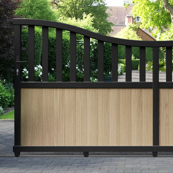 Orchard Aluminium Sliding Low Middle Driveway Gate