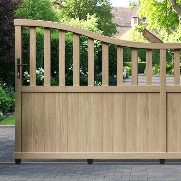 Orchard Aluminium Sliding Low Middle Driveway Gate